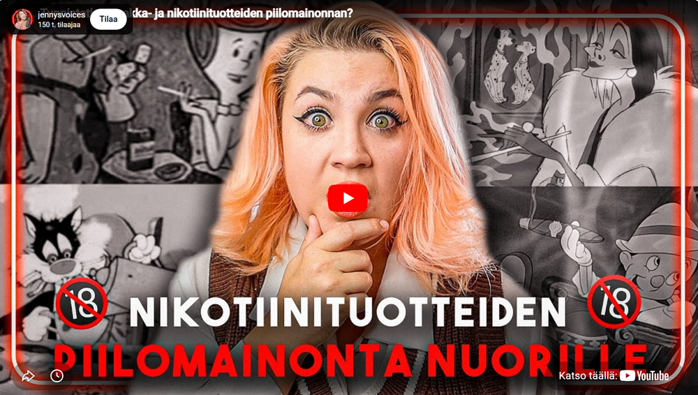 JennyVoices youtubevideon kansikuva